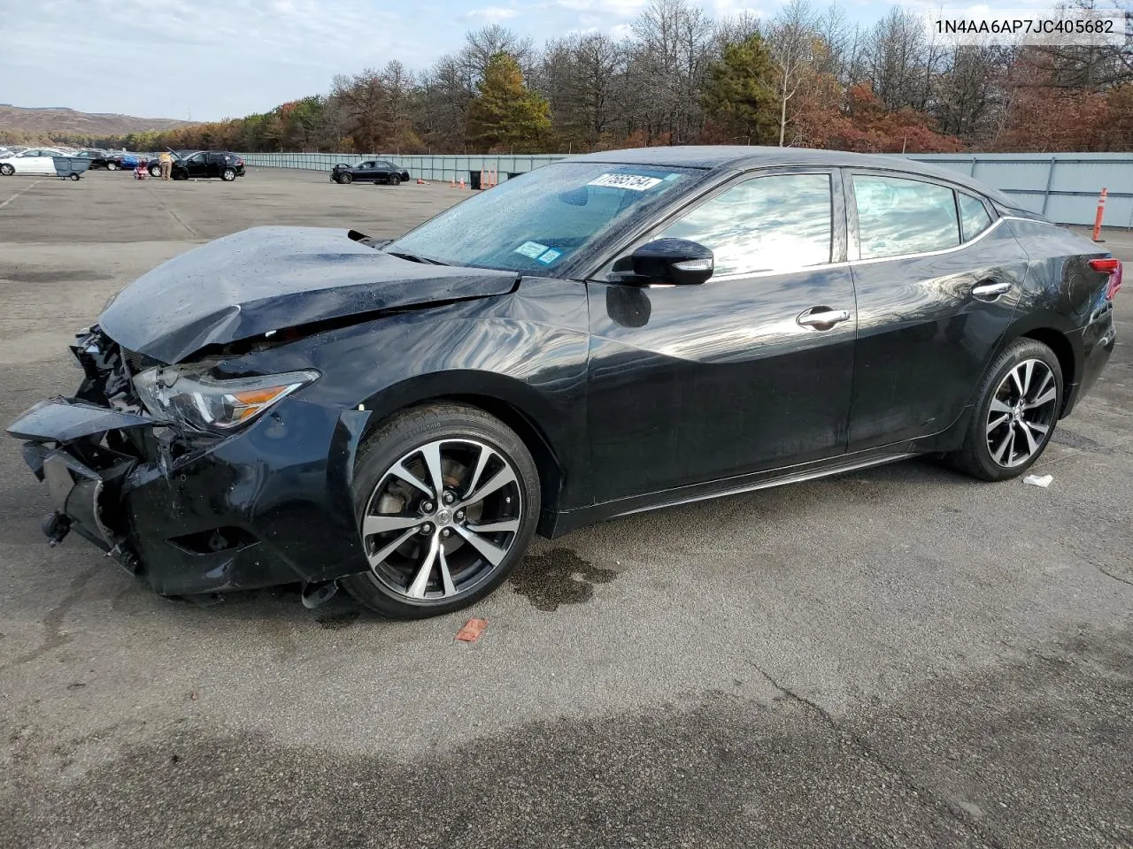 2018 Nissan Maxima 3.5S VIN: 1N4AA6AP7JC405682 Lot: 77565154