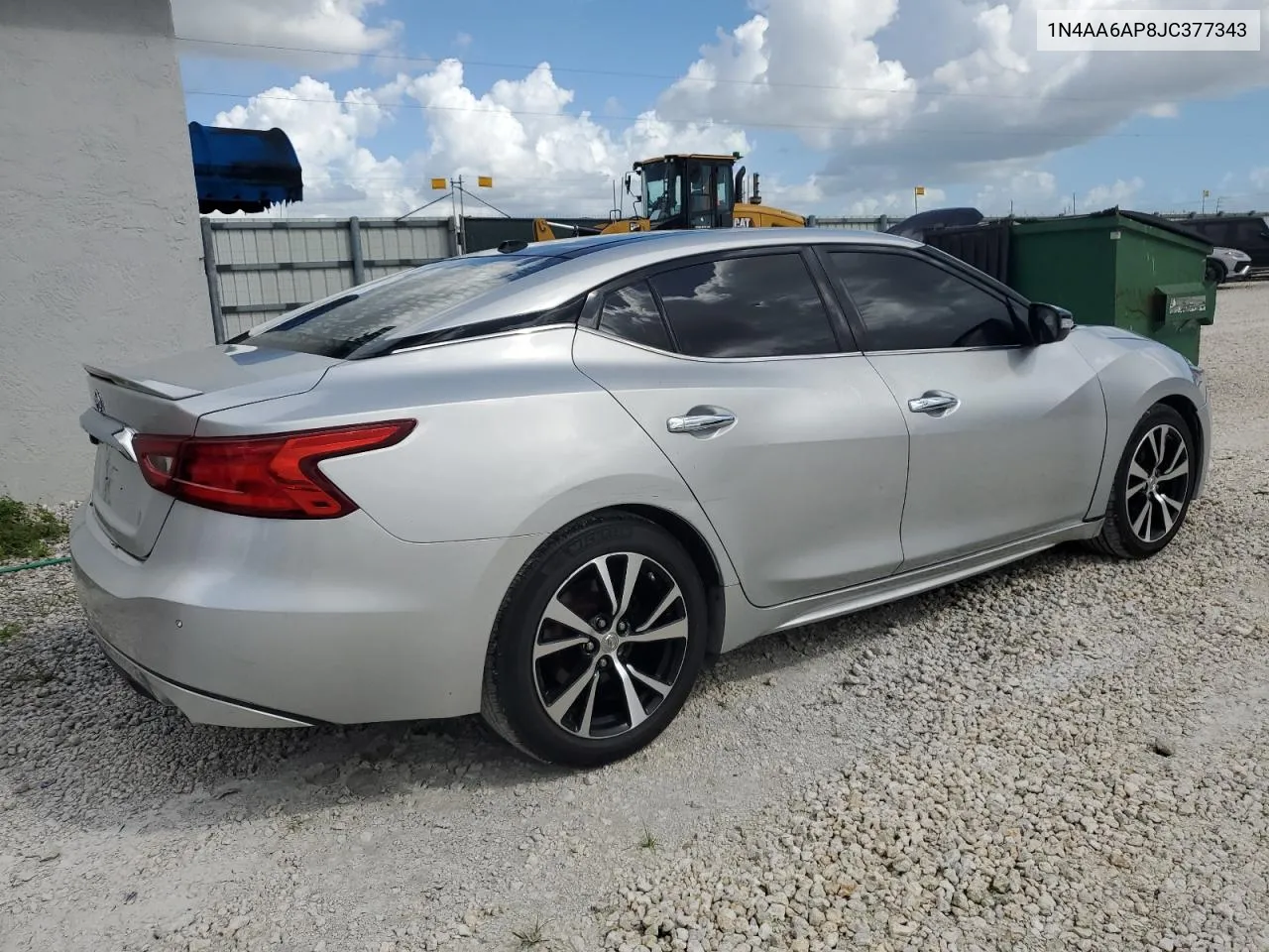 2018 Nissan Maxima 3.5S VIN: 1N4AA6AP8JC377343 Lot: 77760314