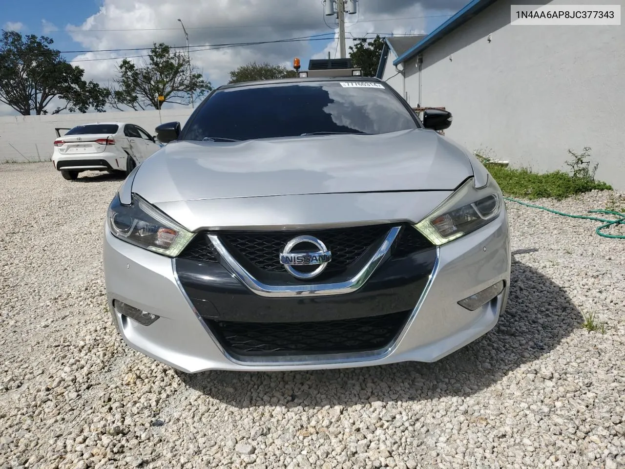 1N4AA6AP8JC377343 2018 Nissan Maxima 3.5S