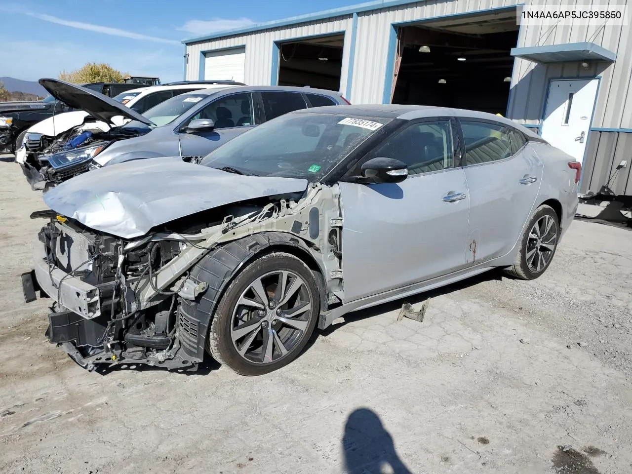 2018 Nissan Maxima 3.5S VIN: 1N4AA6AP5JC395850 Lot: 77835174