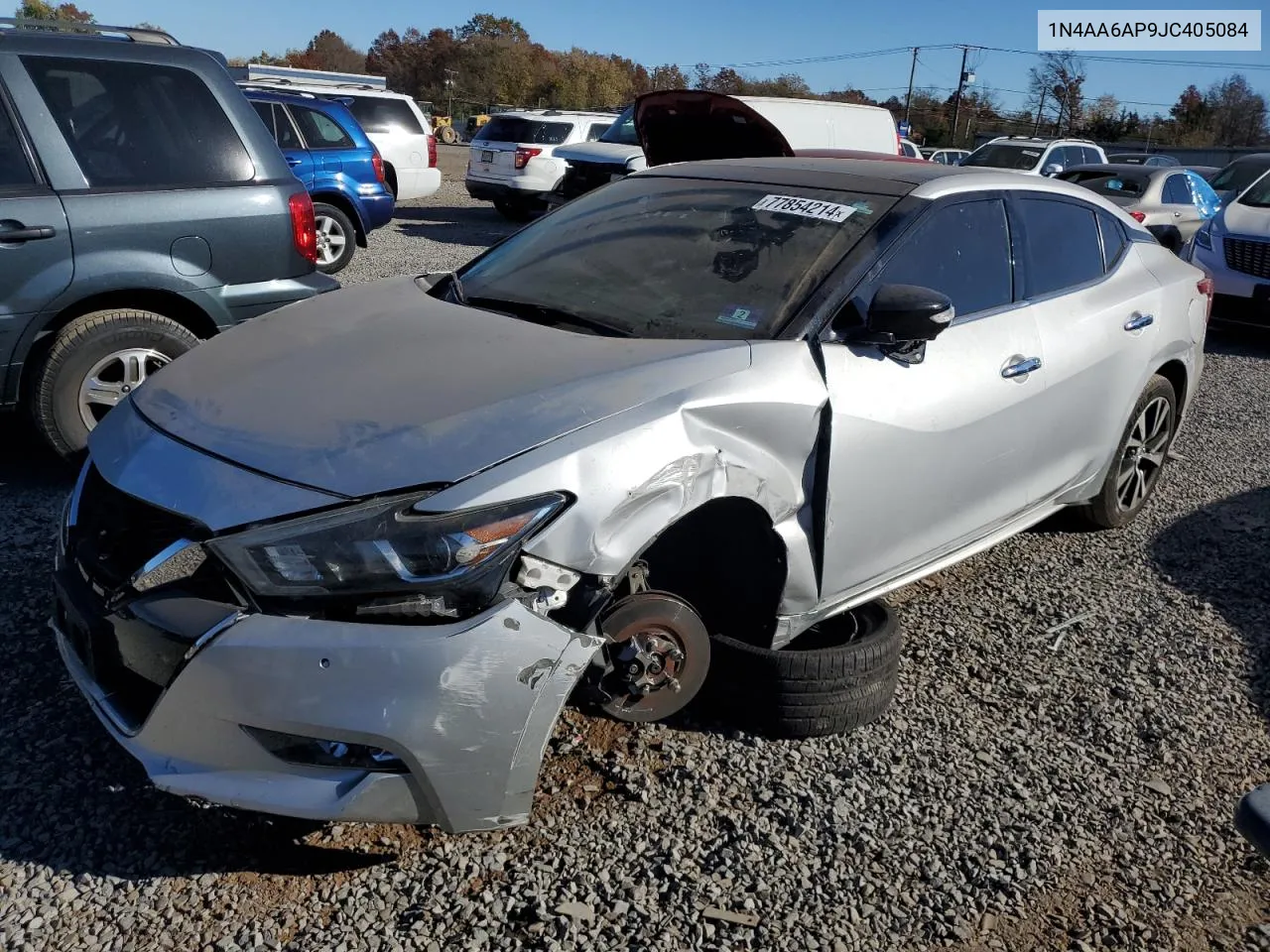 2018 Nissan Maxima 3.5S VIN: 1N4AA6AP9JC405084 Lot: 77854214