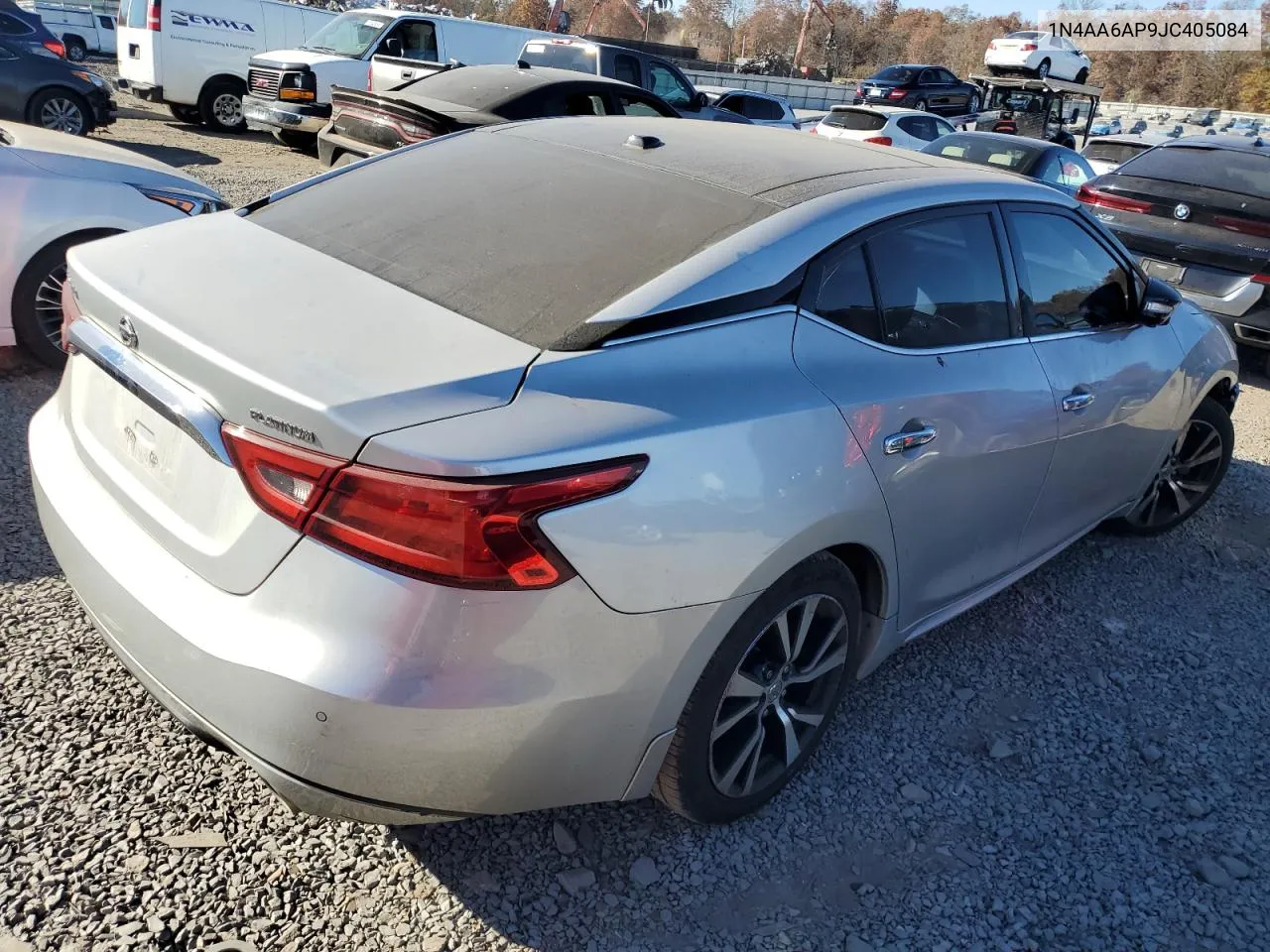 2018 Nissan Maxima 3.5S VIN: 1N4AA6AP9JC405084 Lot: 77854214