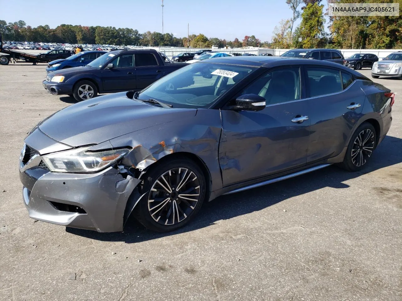 2018 Nissan Maxima 3.5S VIN: 1N4AA6AP9JC405621 Lot: 78083404