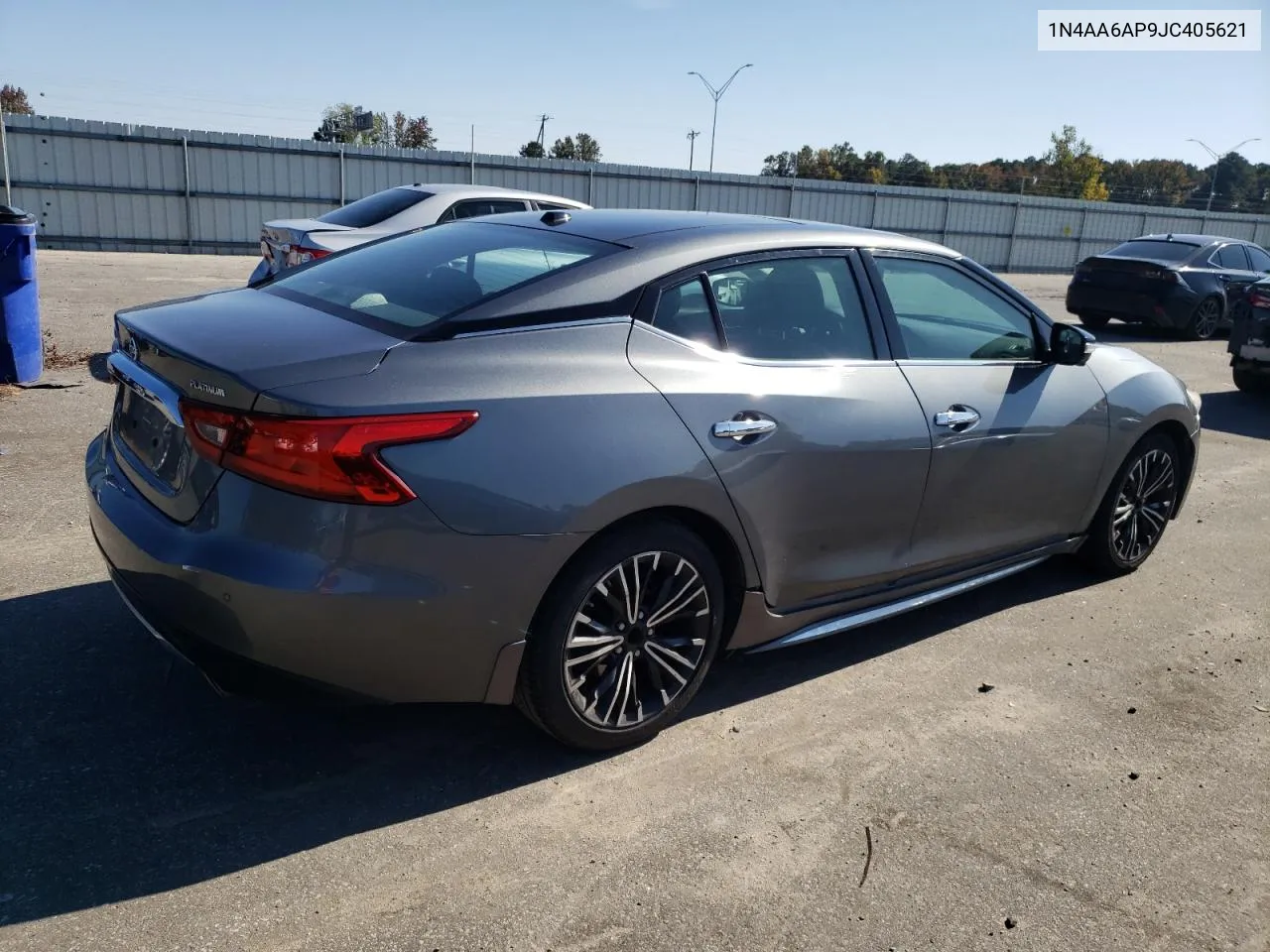 2018 Nissan Maxima 3.5S VIN: 1N4AA6AP9JC405621 Lot: 78083404