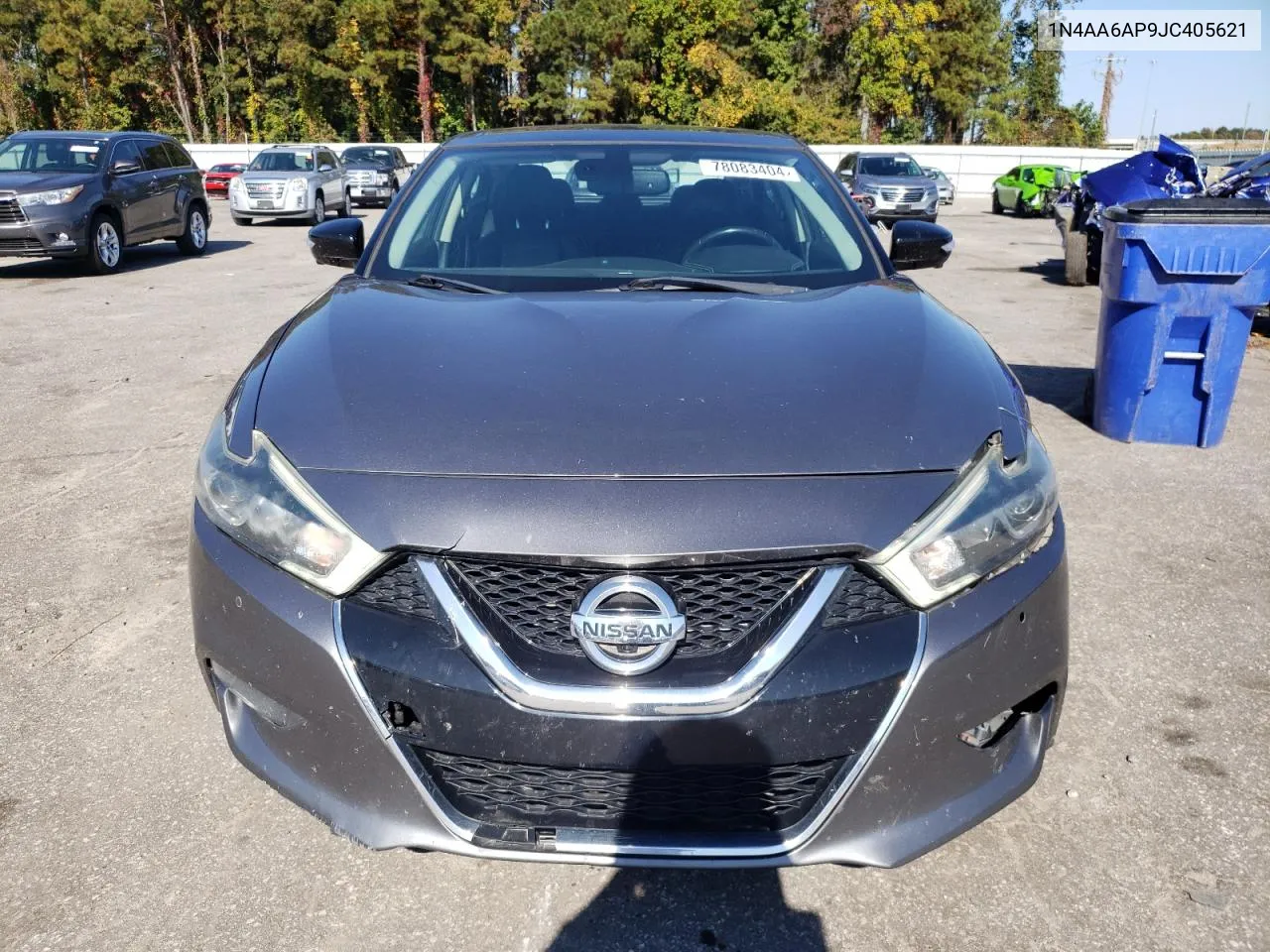 2018 Nissan Maxima 3.5S VIN: 1N4AA6AP9JC405621 Lot: 78083404