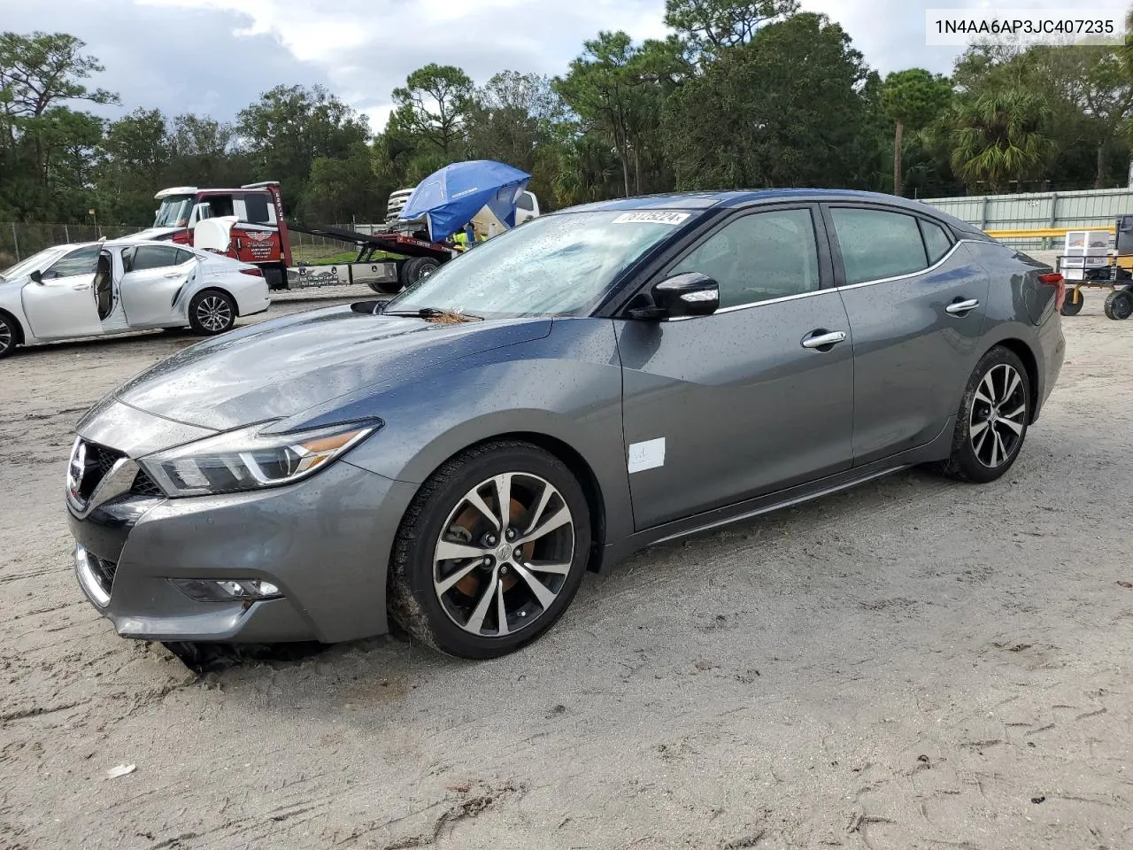 2018 Nissan Maxima 3.5S VIN: 1N4AA6AP3JC407235 Lot: 78125224