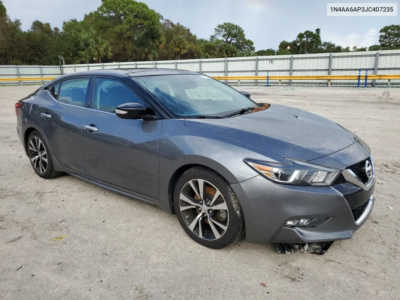 2018 Nissan Maxima 3.5S VIN: 1N4AA6AP3JC407235 Lot: 78125224