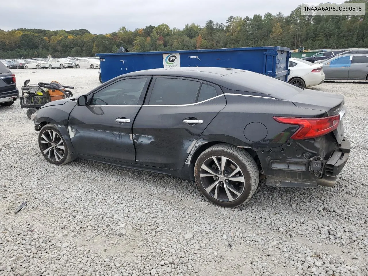 2018 Nissan Maxima 3.5S VIN: 1N4AA6AP5JC390518 Lot: 78170404