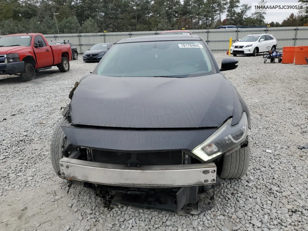 2018 Nissan Maxima 3.5S VIN: 1N4AA6AP5JC390518 Lot: 78170404