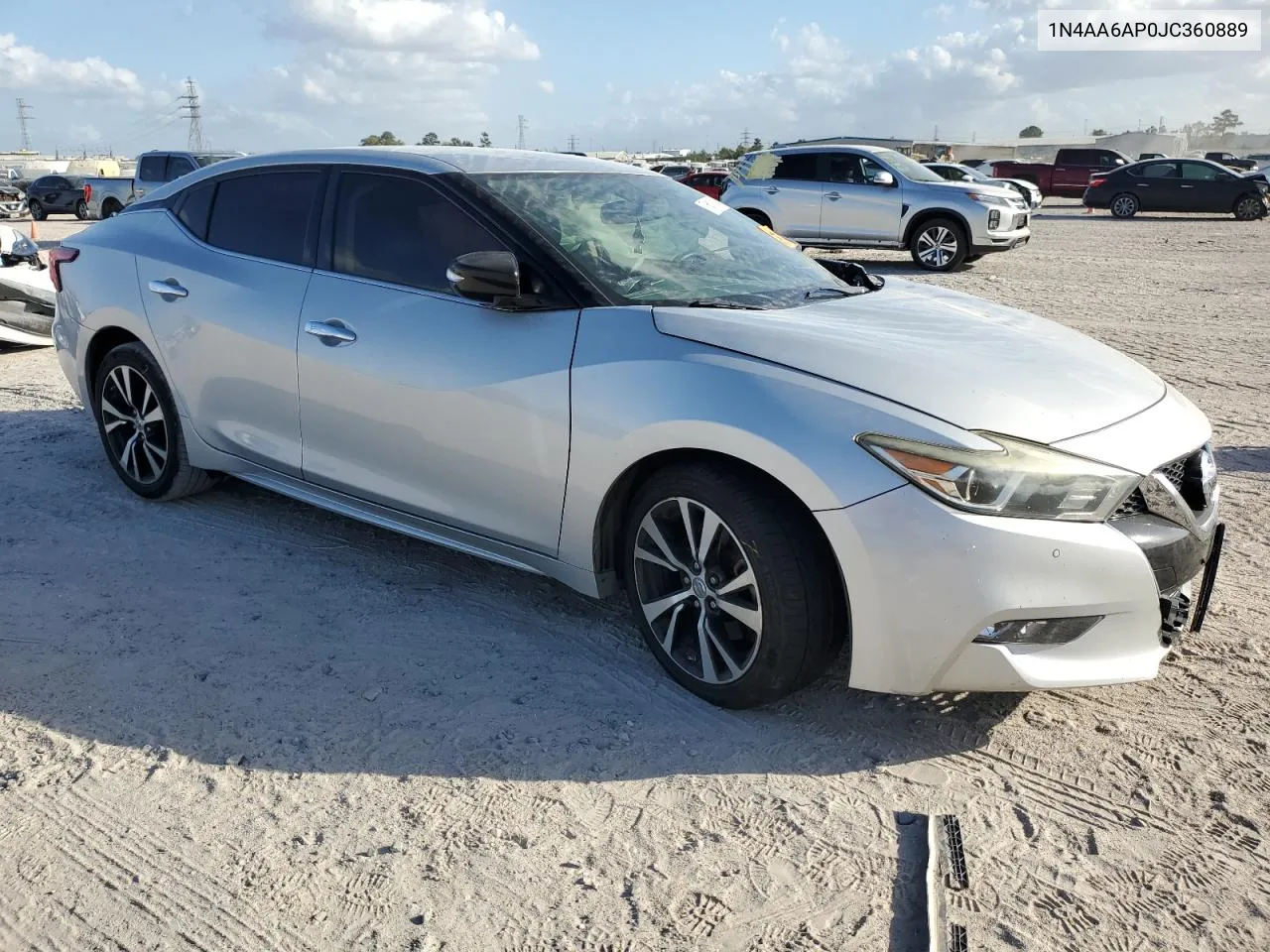 2018 Nissan Maxima 3.5S VIN: 1N4AA6AP0JC360889 Lot: 78513214