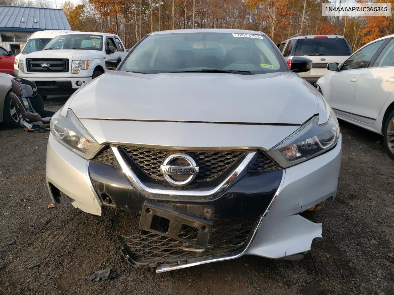 2018 Nissan Maxima 3.5S VIN: 1N4AA6AP7JC365345 Lot: 78571134