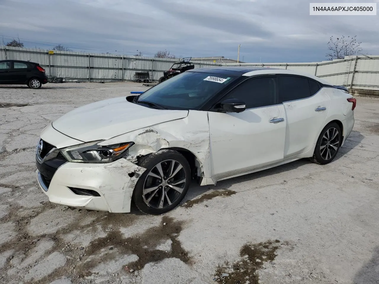 2018 Nissan Maxima 3.5S VIN: 1N4AA6APXJC405000 Lot: 78998654