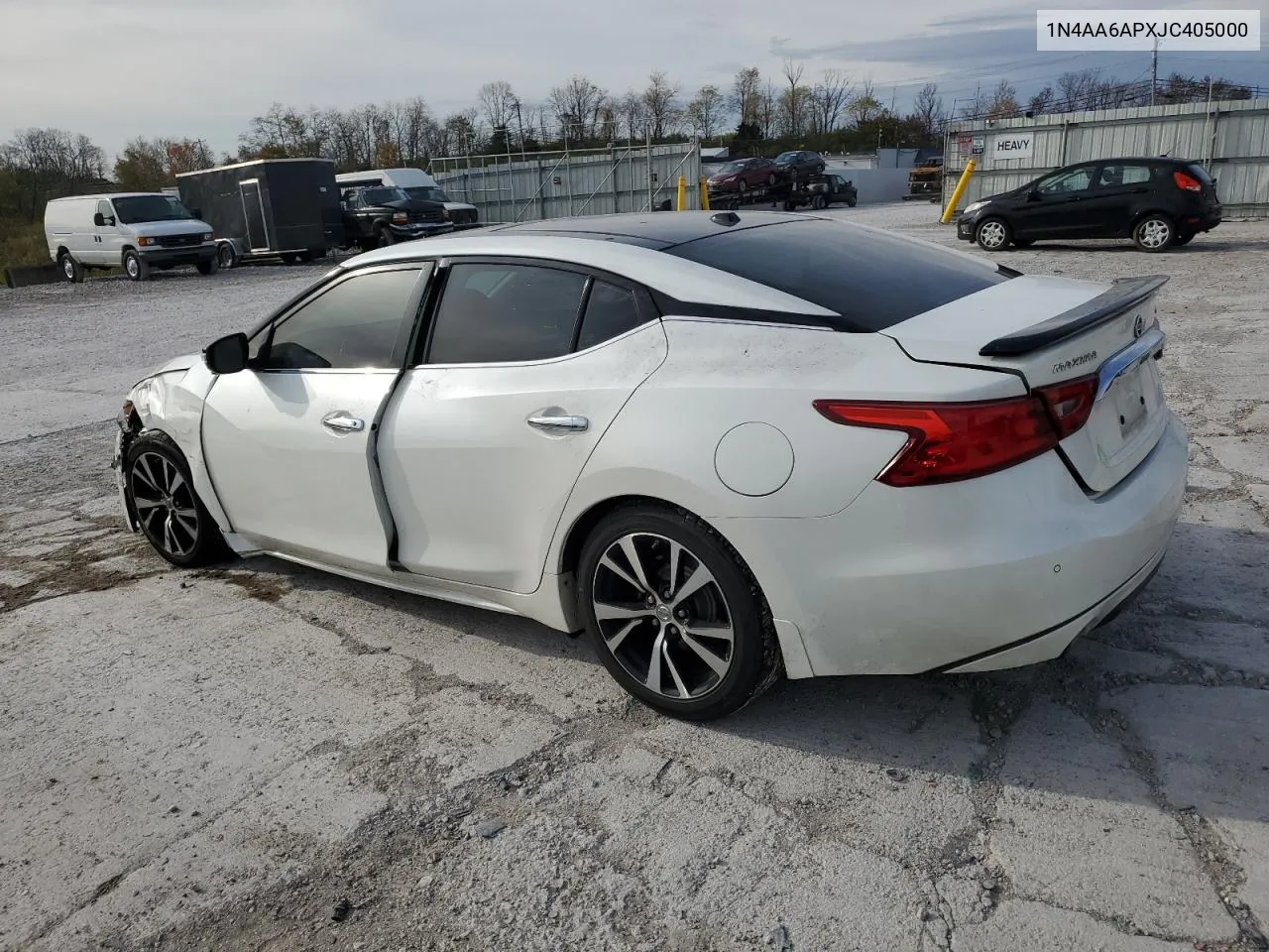 2018 Nissan Maxima 3.5S VIN: 1N4AA6APXJC405000 Lot: 78998654