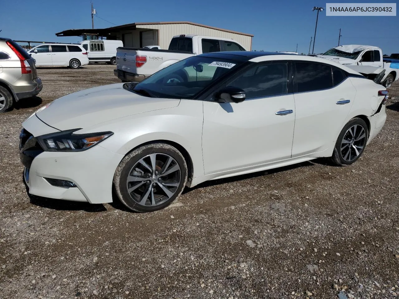 2018 Nissan Maxima 3.5S VIN: 1N4AA6AP6JC390432 Lot: 79493904