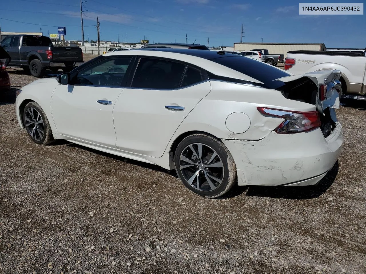 2018 Nissan Maxima 3.5S VIN: 1N4AA6AP6JC390432 Lot: 79493904