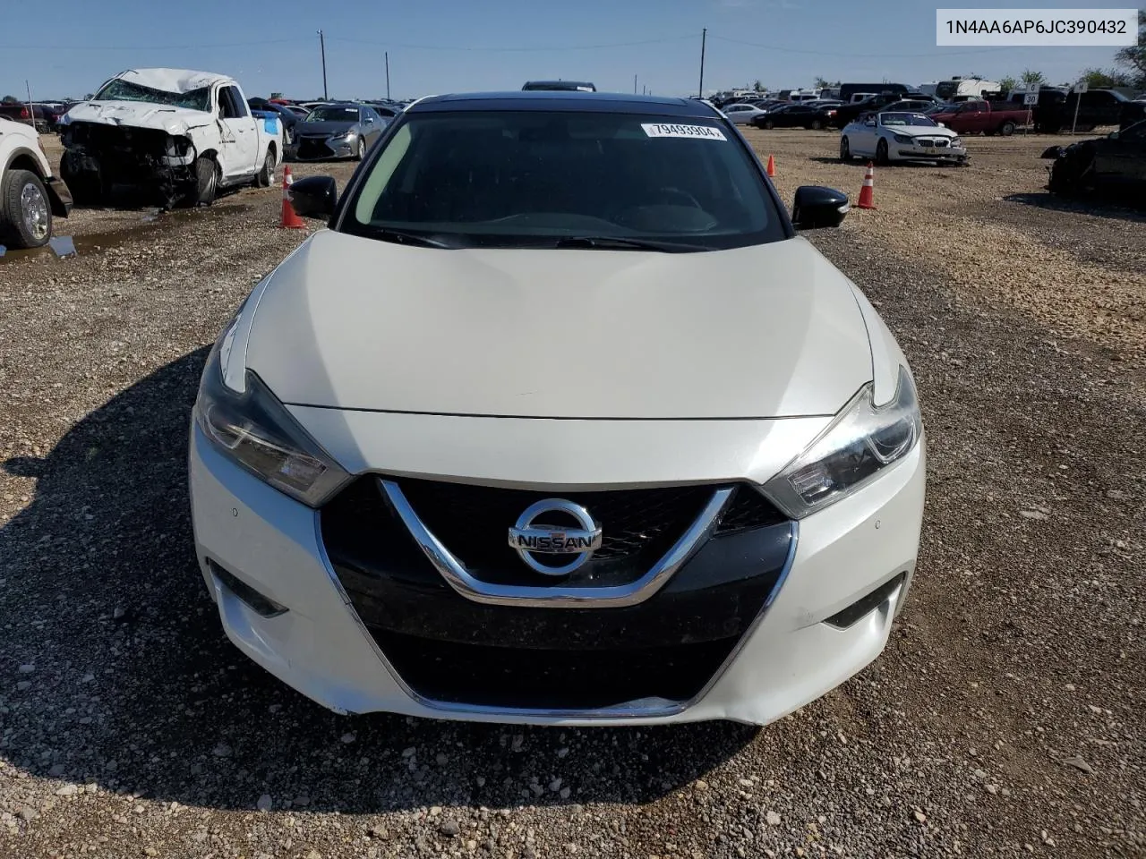 2018 Nissan Maxima 3.5S VIN: 1N4AA6AP6JC390432 Lot: 79493904