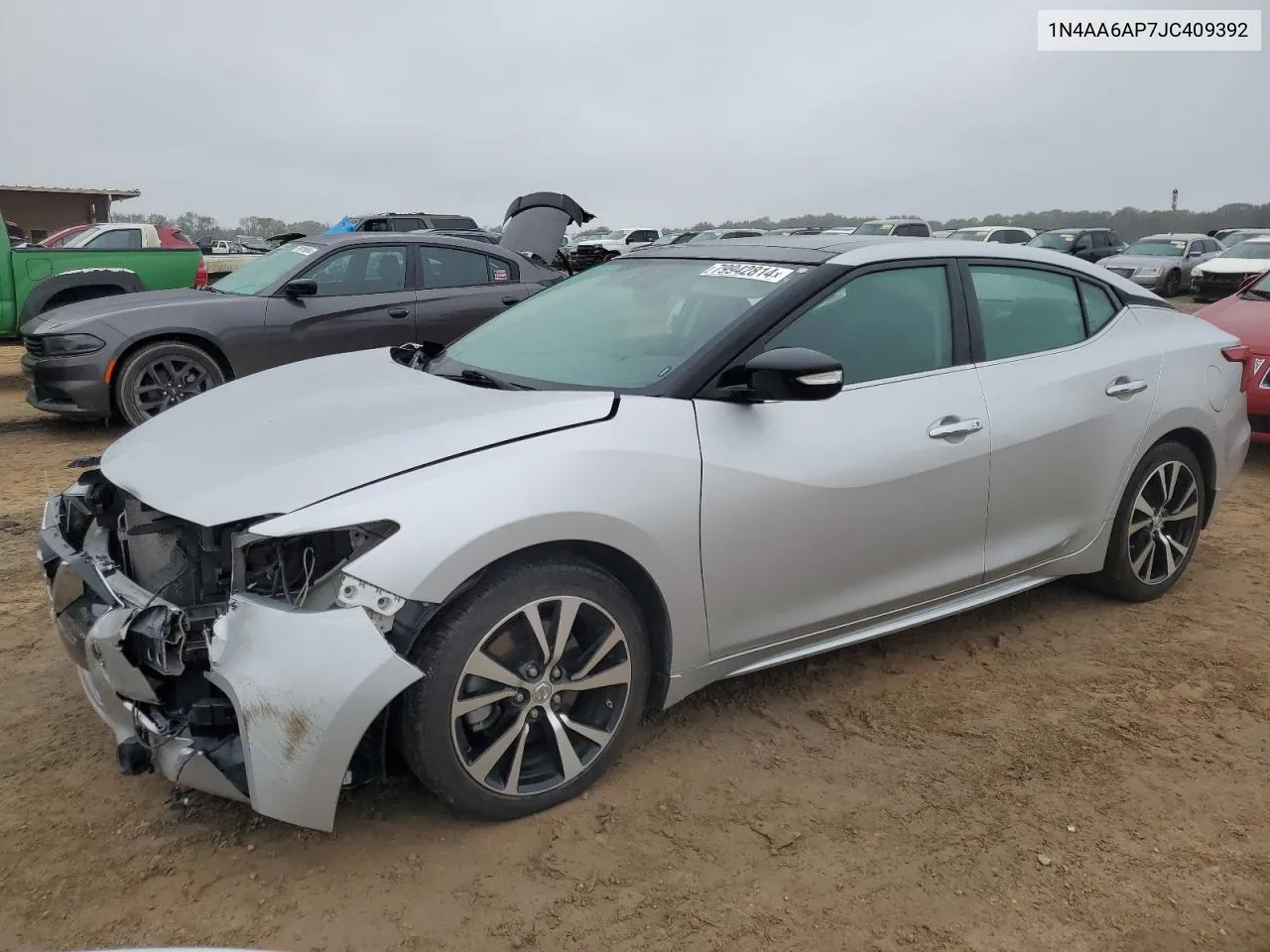 2018 Nissan Maxima 3.5S VIN: 1N4AA6AP7JC409392 Lot: 79942814