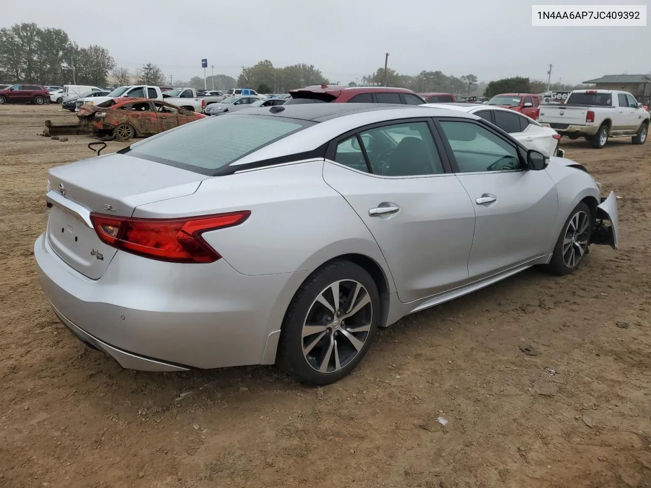 2018 Nissan Maxima 3.5S VIN: 1N4AA6AP7JC409392 Lot: 79942814