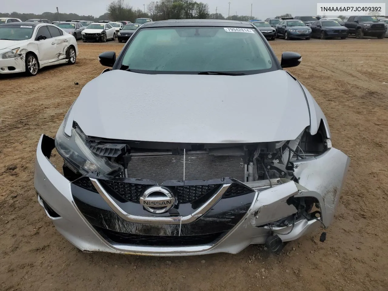 2018 Nissan Maxima 3.5S VIN: 1N4AA6AP7JC409392 Lot: 79942814