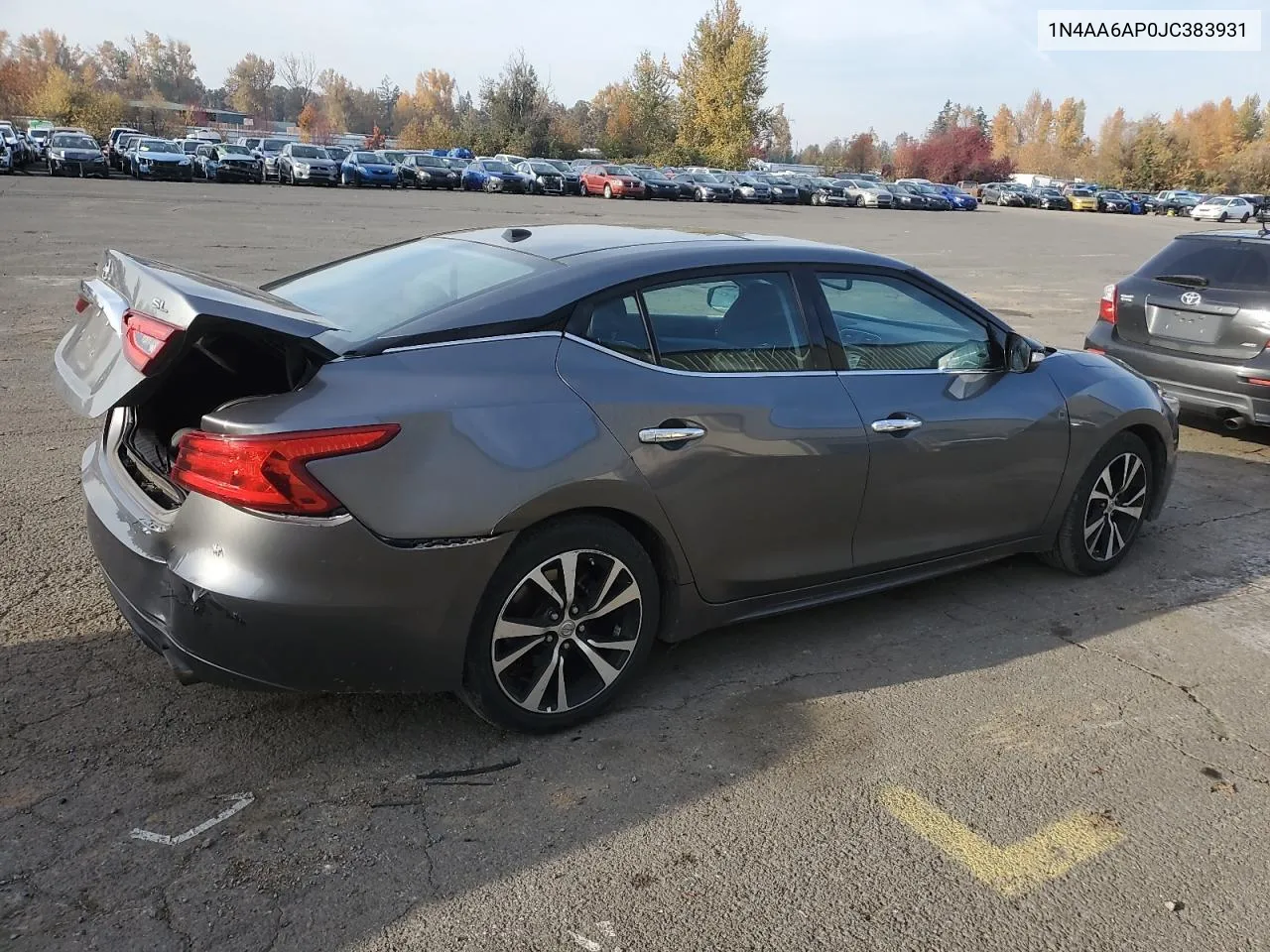 2018 Nissan Maxima 3.5S VIN: 1N4AA6AP0JC383931 Lot: 80158484