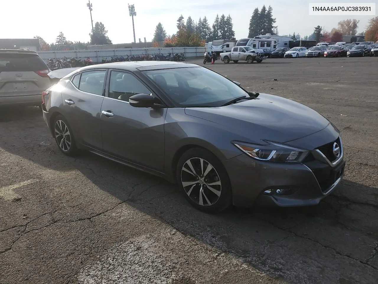 2018 Nissan Maxima 3.5S VIN: 1N4AA6AP0JC383931 Lot: 80158484