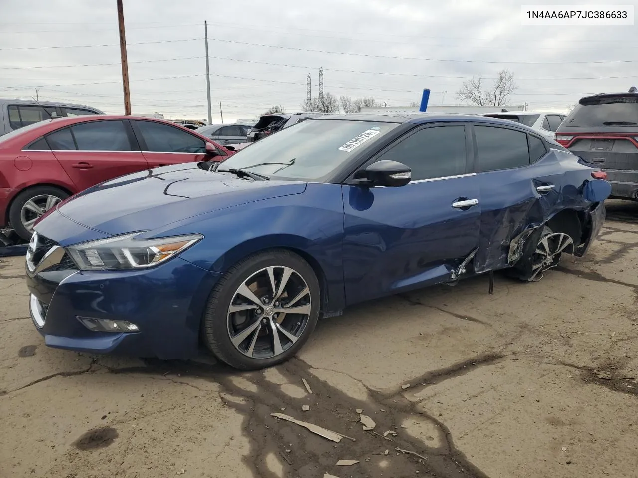 2018 Nissan Maxima 3.5S VIN: 1N4AA6AP7JC386633 Lot: 80190724