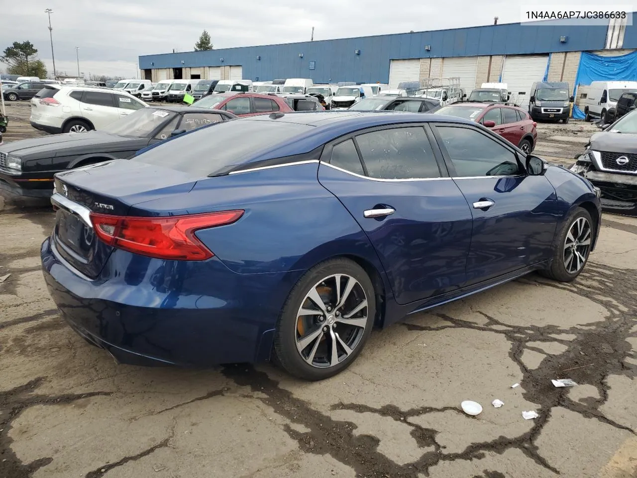 2018 Nissan Maxima 3.5S VIN: 1N4AA6AP7JC386633 Lot: 80190724