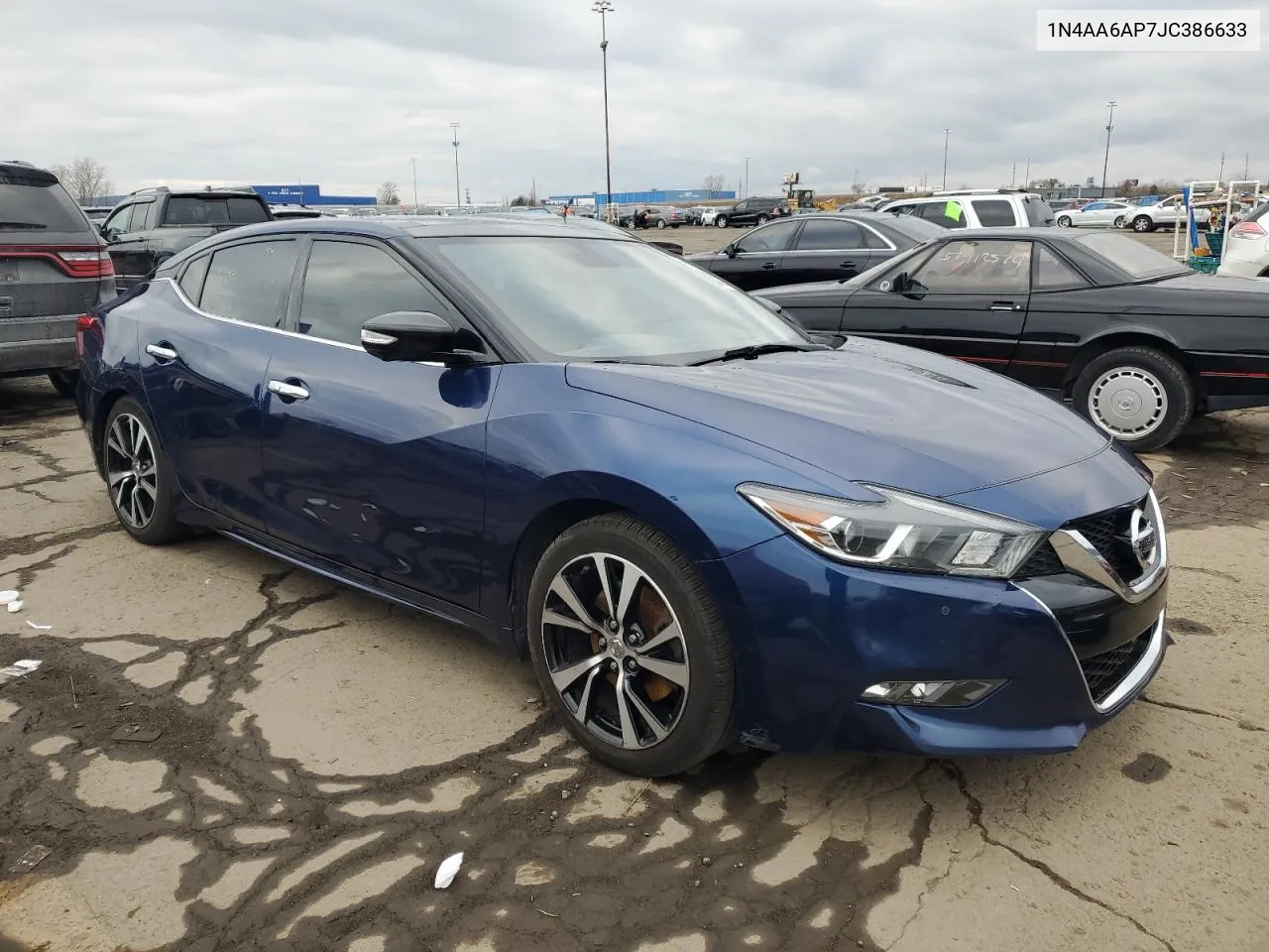 2018 Nissan Maxima 3.5S VIN: 1N4AA6AP7JC386633 Lot: 80190724