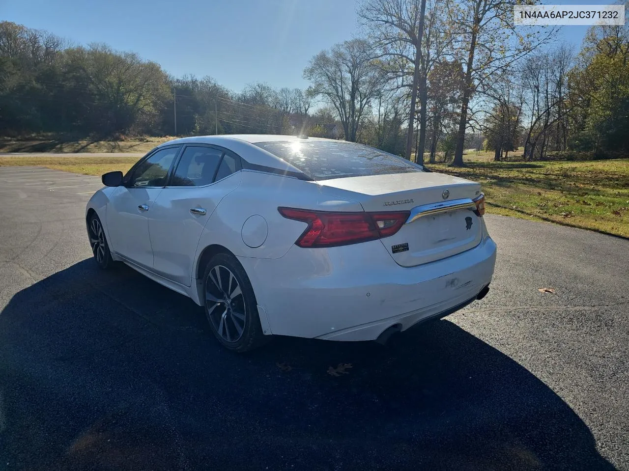 2018 Nissan Maxima 3.5 VIN: 1N4AA6AP2JC371232 Lot: 80449414