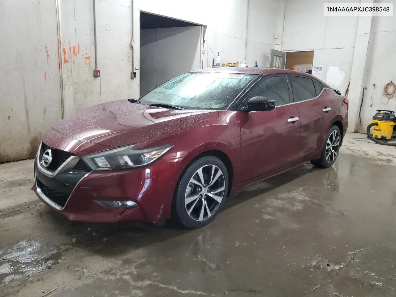 2018 Nissan Maxima 3.5S VIN: 1N4AA6APXJC398548 Lot: 80716514