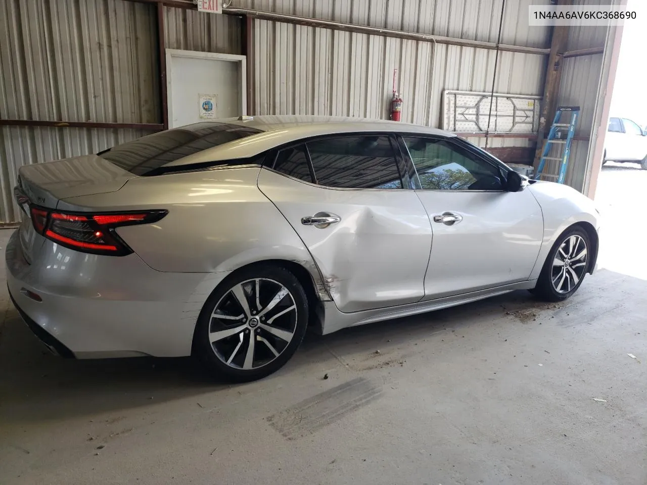 2019 Nissan Maxima S VIN: 1N4AA6AV6KC368690 Lot: 51617074