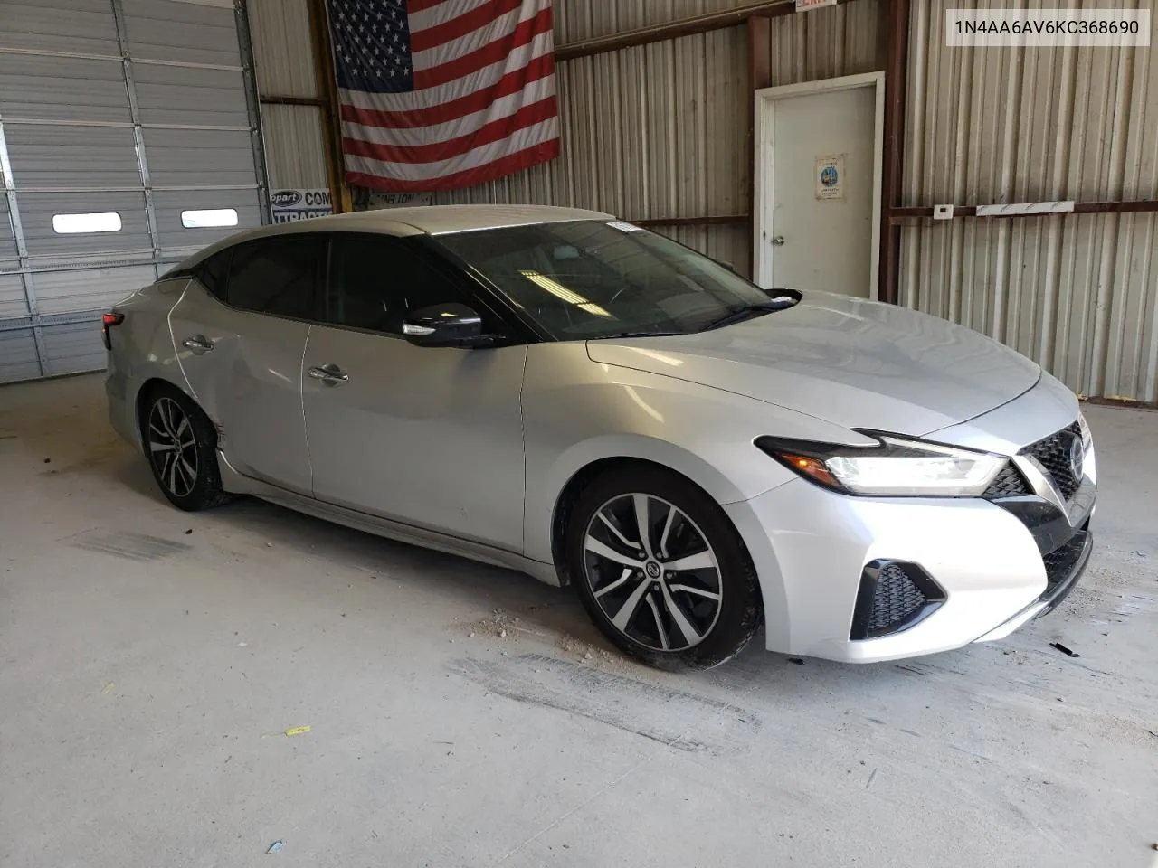 2019 Nissan Maxima S VIN: 1N4AA6AV6KC368690 Lot: 51617074