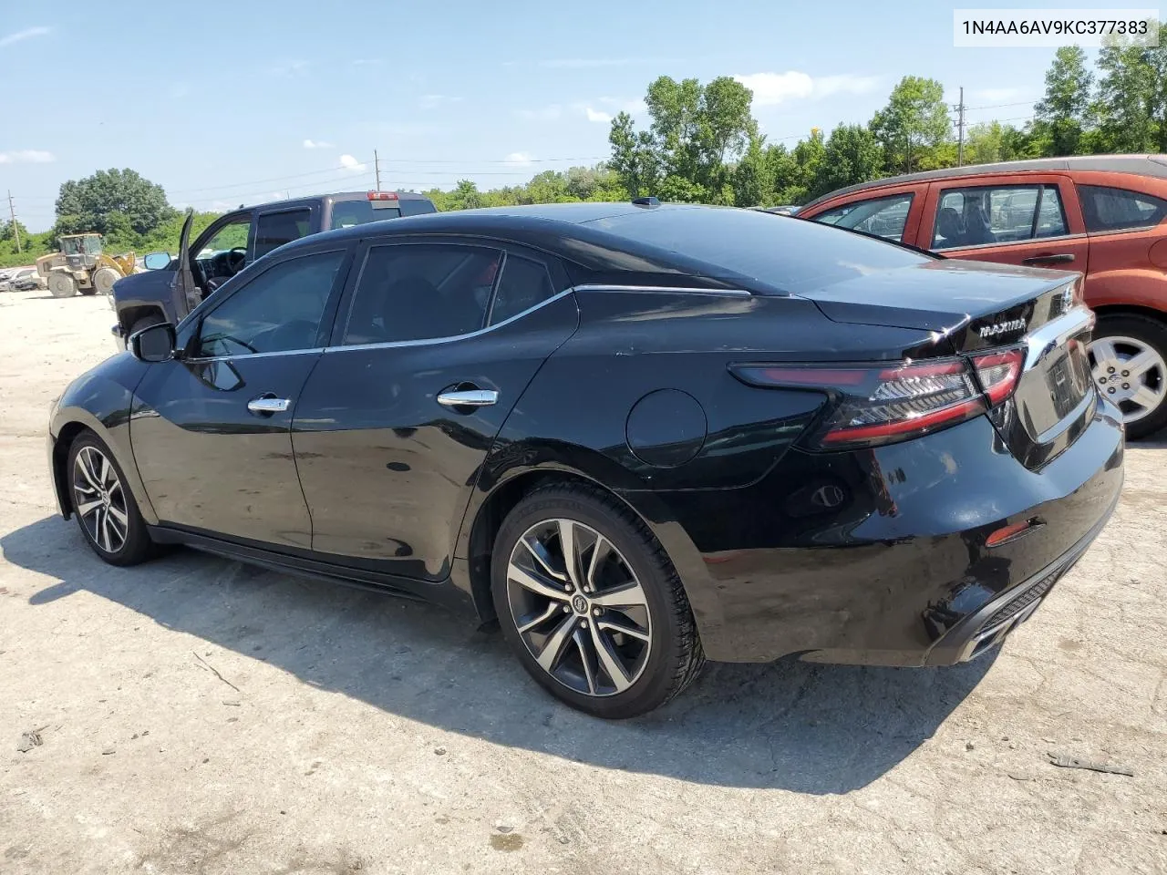 1N4AA6AV9KC377383 2019 Nissan Maxima S