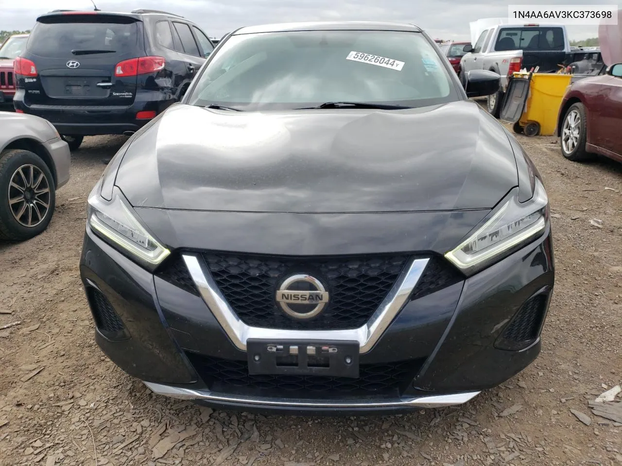 2019 Nissan Maxima S VIN: 1N4AA6AV3KC373698 Lot: 59626044