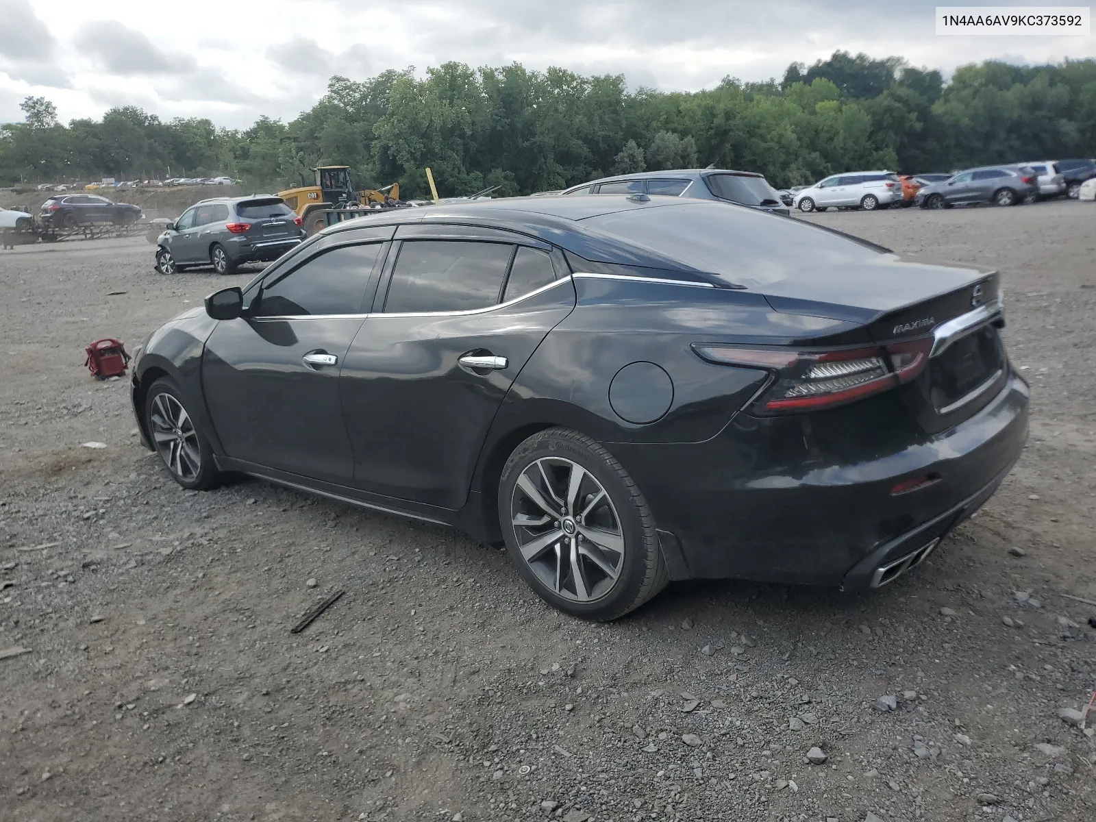 2019 Nissan Maxima S VIN: 1N4AA6AV9KC373592 Lot: 63185554