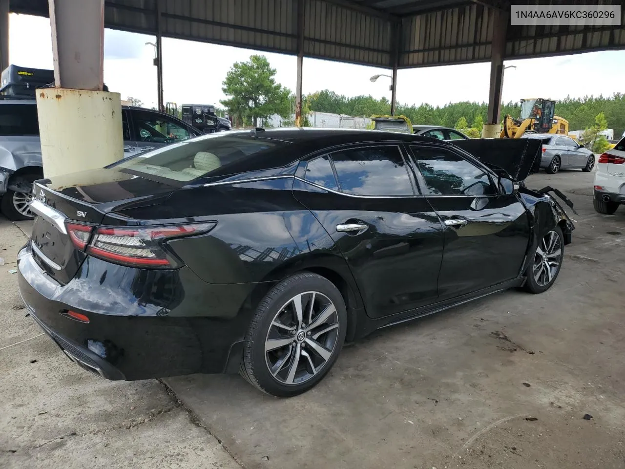 2019 Nissan Maxima S VIN: 1N4AA6AV6KC360296 Lot: 65173554