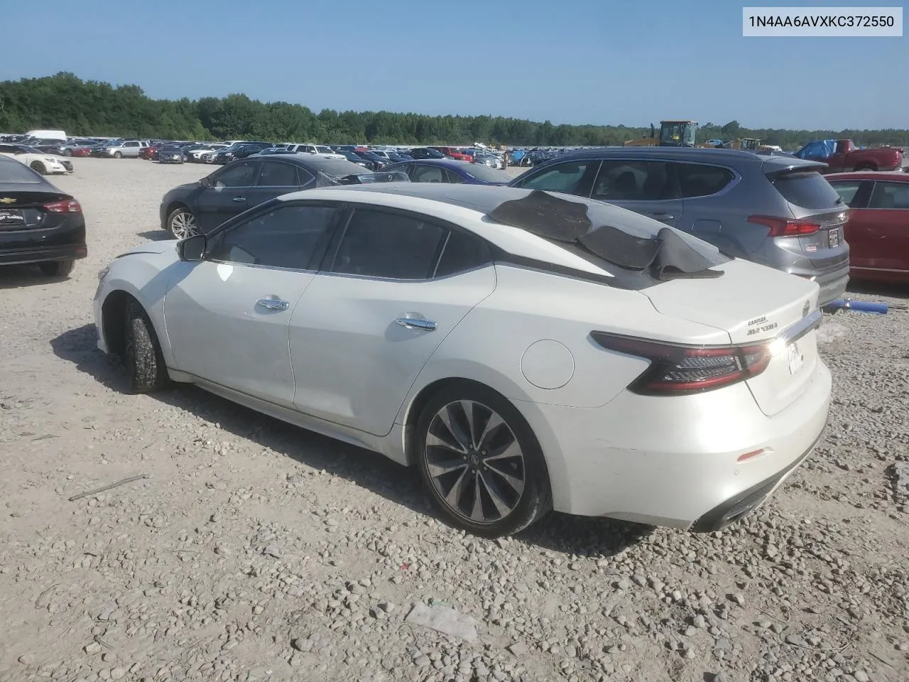 2019 Nissan Maxima S VIN: 1N4AA6AVXKC372550 Lot: 65249364