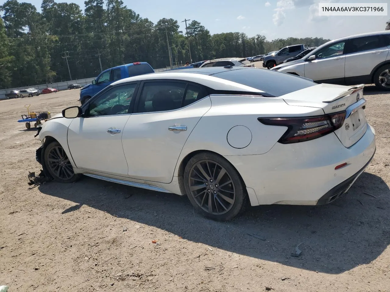 2019 Nissan Maxima S VIN: 1N4AA6AV3KC371966 Lot: 66301194