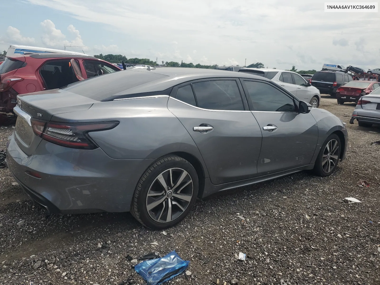 2019 Nissan Maxima S VIN: 1N4AA6AV1KC364689 Lot: 66770954