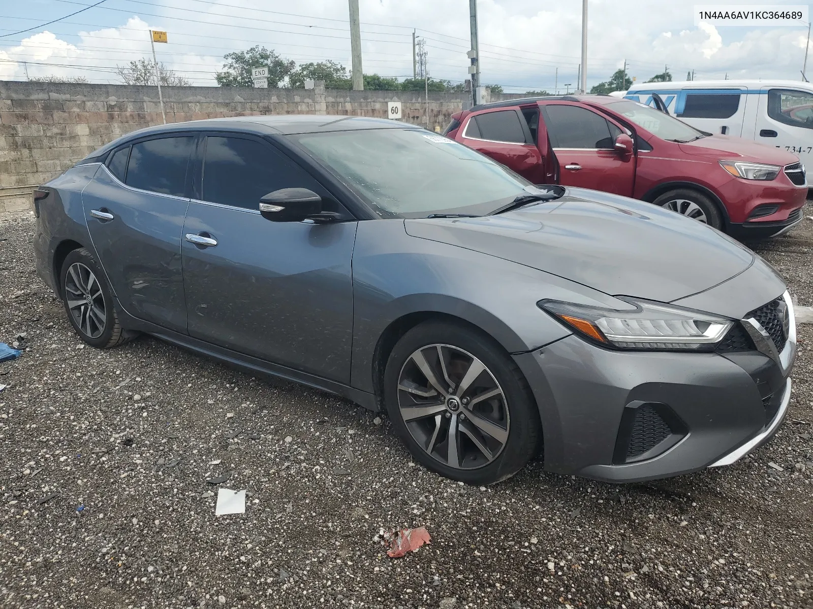 2019 Nissan Maxima S VIN: 1N4AA6AV1KC364689 Lot: 66770954