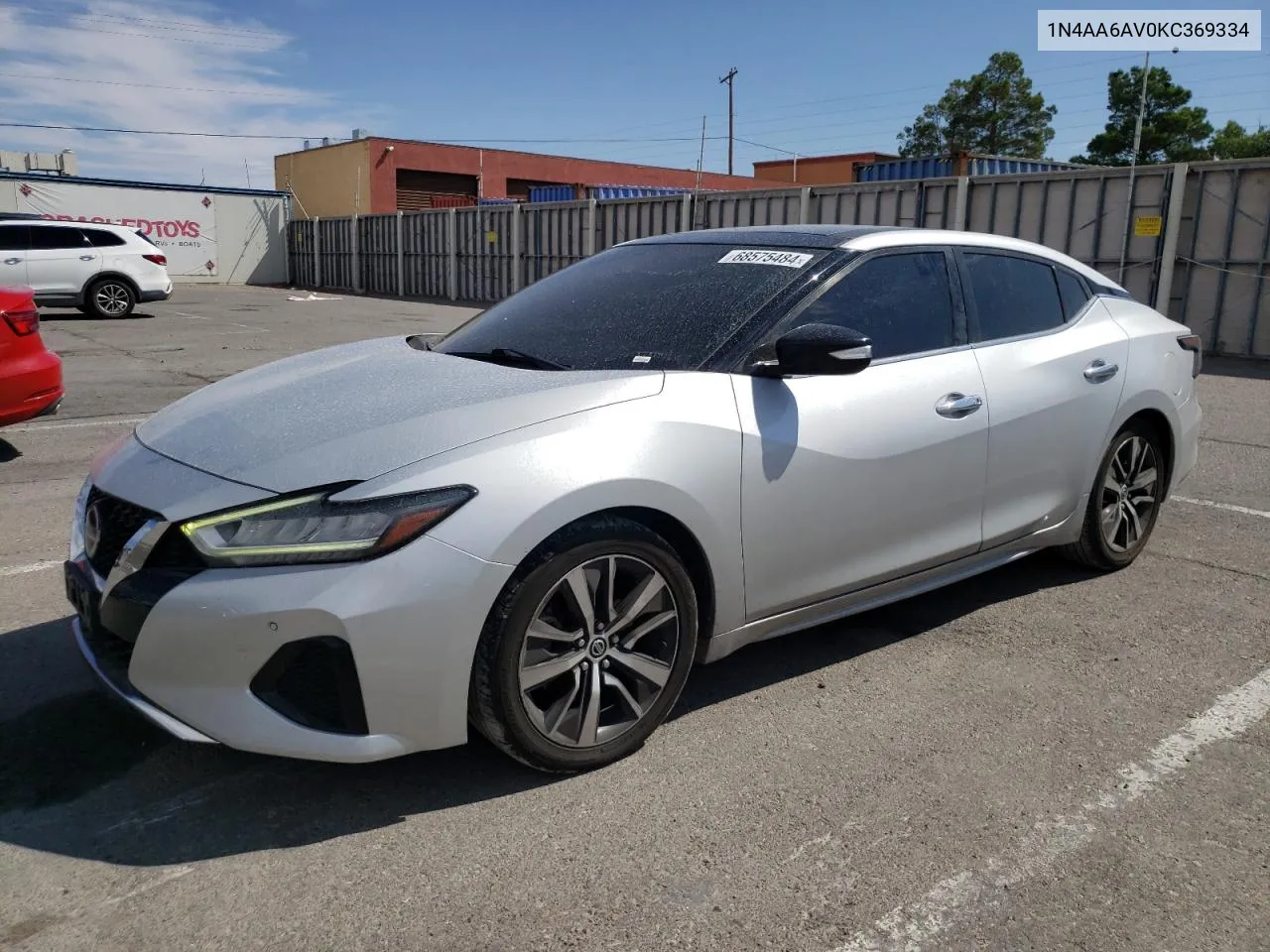 2019 Nissan Maxima S VIN: 1N4AA6AV0KC369334 Lot: 68575484