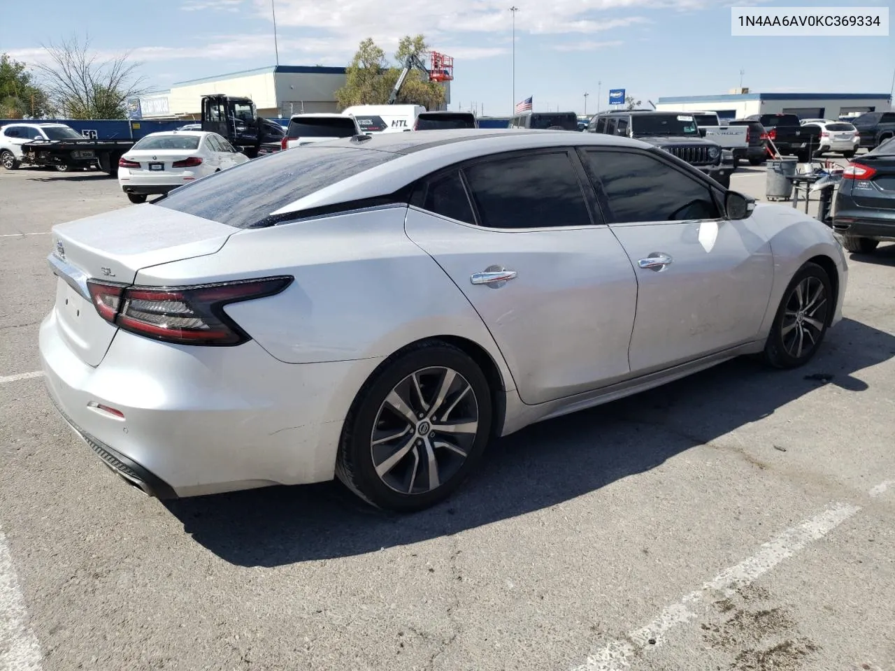 2019 Nissan Maxima S VIN: 1N4AA6AV0KC369334 Lot: 68575484