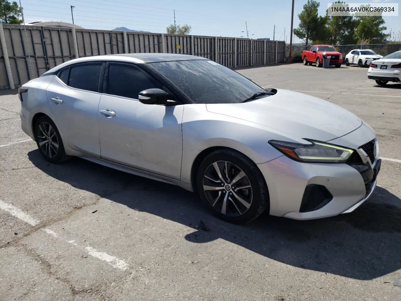 2019 Nissan Maxima S VIN: 1N4AA6AV0KC369334 Lot: 68575484