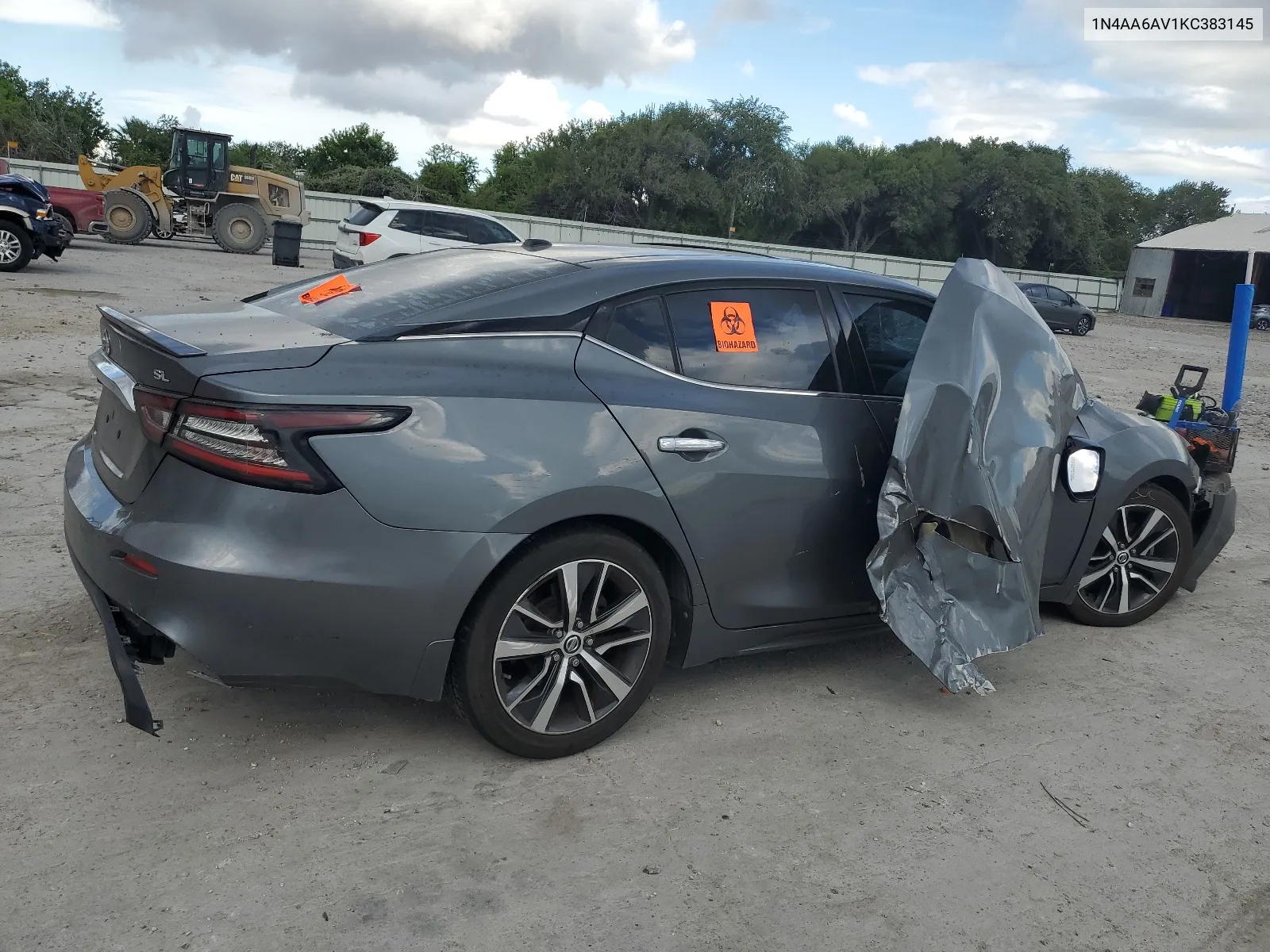 2019 Nissan Maxima S VIN: 1N4AA6AV1KC383145 Lot: 68580194