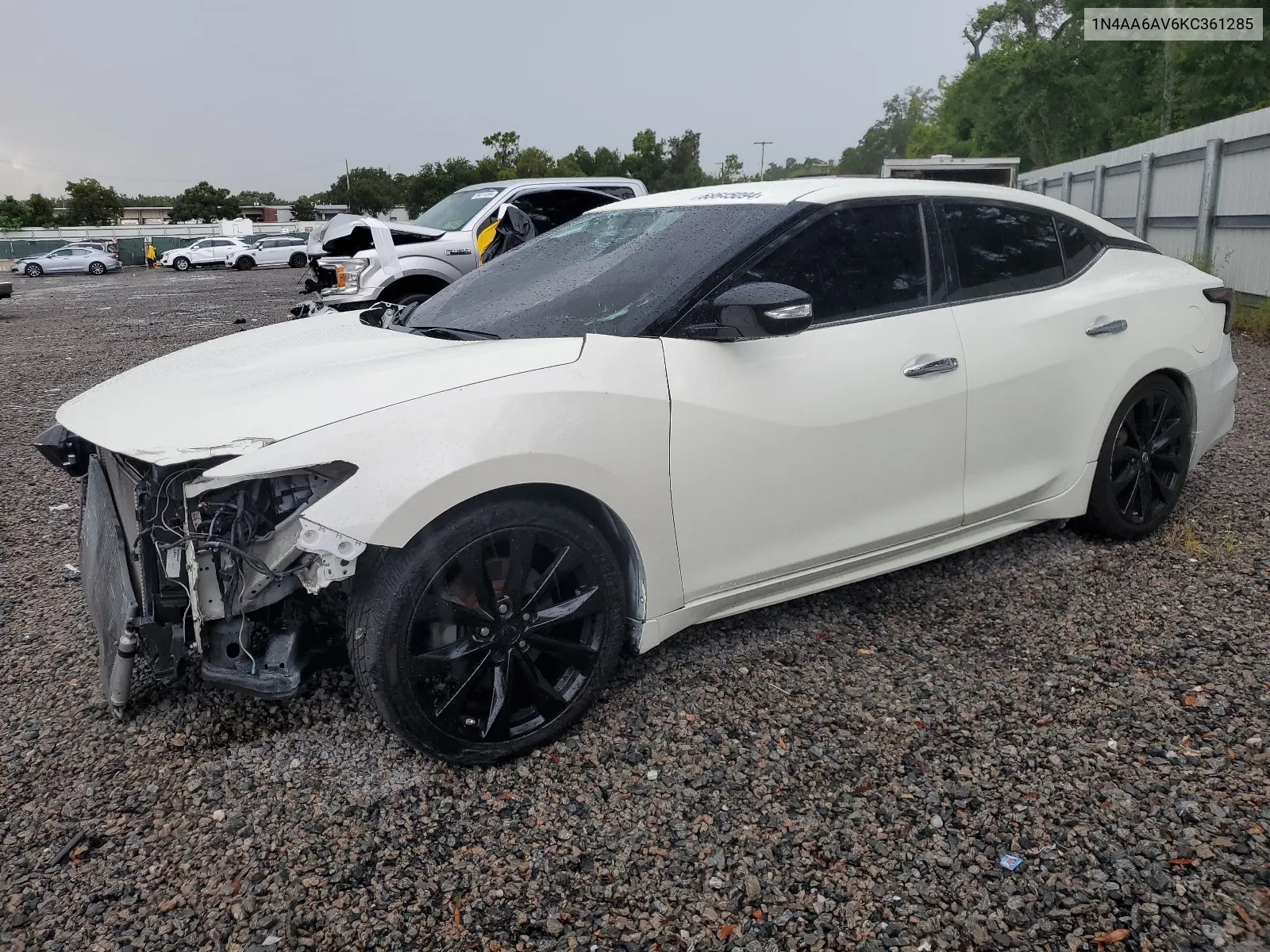 2019 Nissan Maxima S VIN: 1N4AA6AV6KC361285 Lot: 68645094