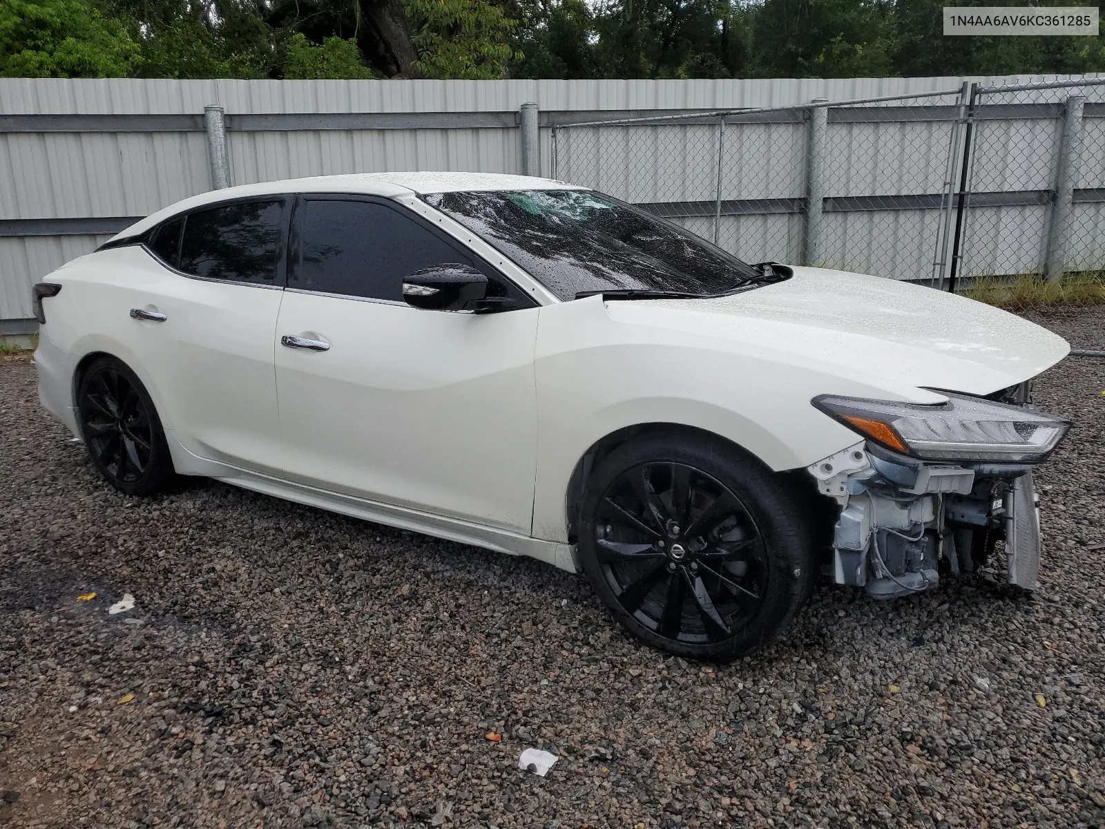 1N4AA6AV6KC361285 2019 Nissan Maxima S