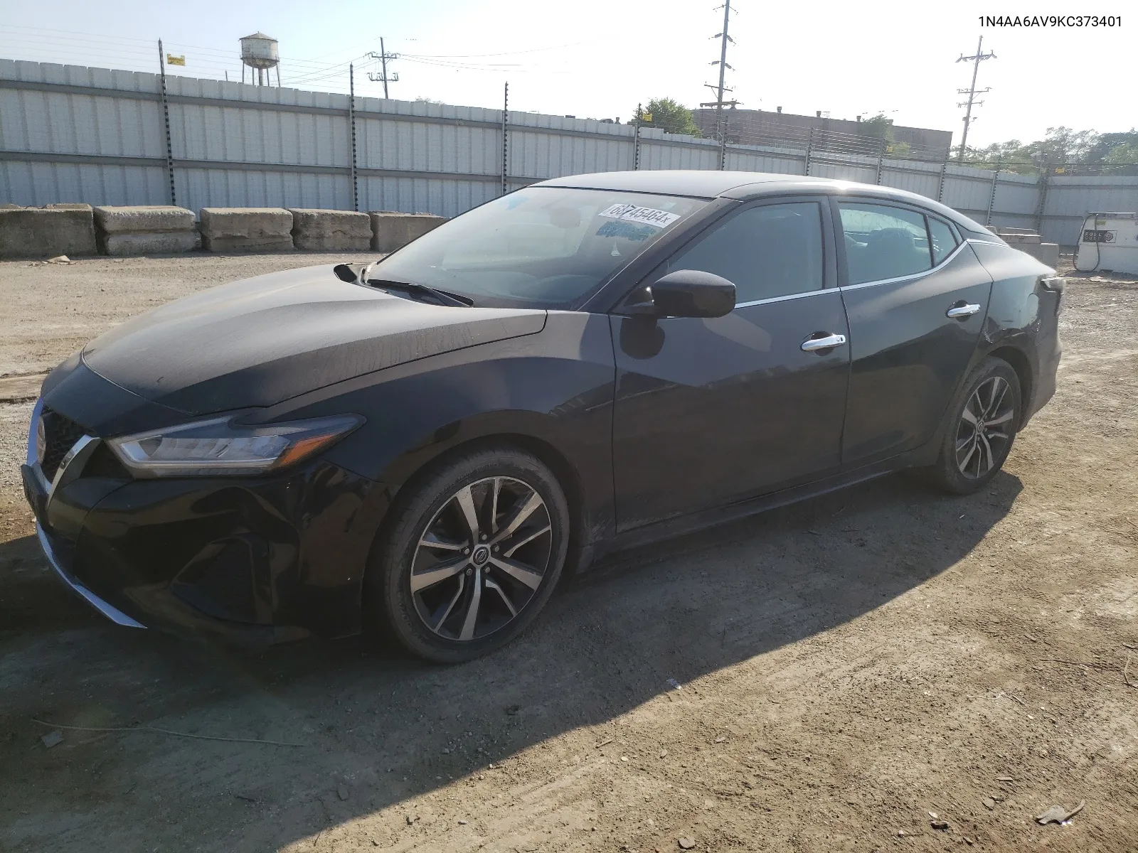 2019 Nissan Maxima S VIN: 1N4AA6AV9KC373401 Lot: 68745464