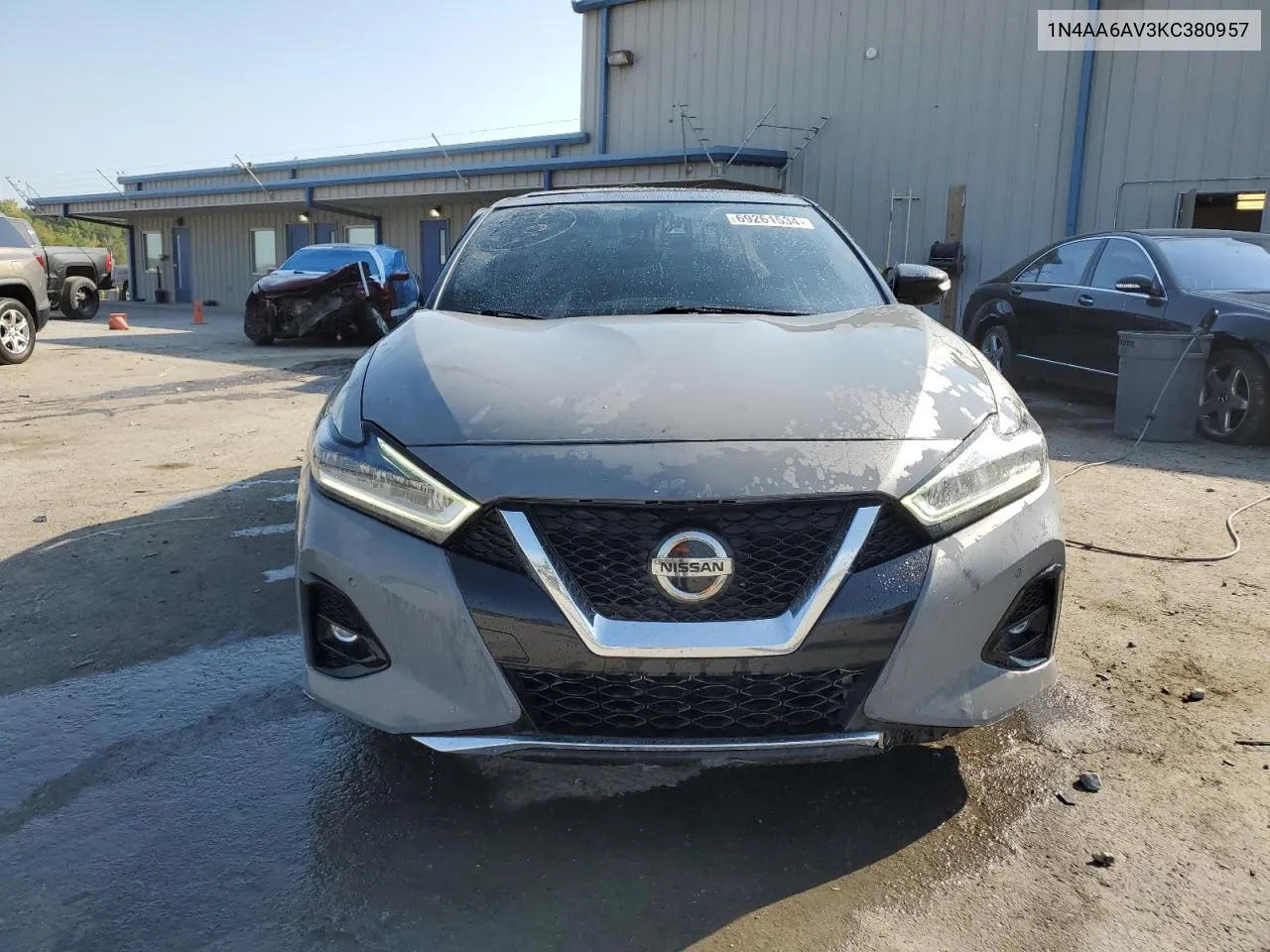 2019 Nissan Maxima S VIN: 1N4AA6AV3KC380957 Lot: 69261534