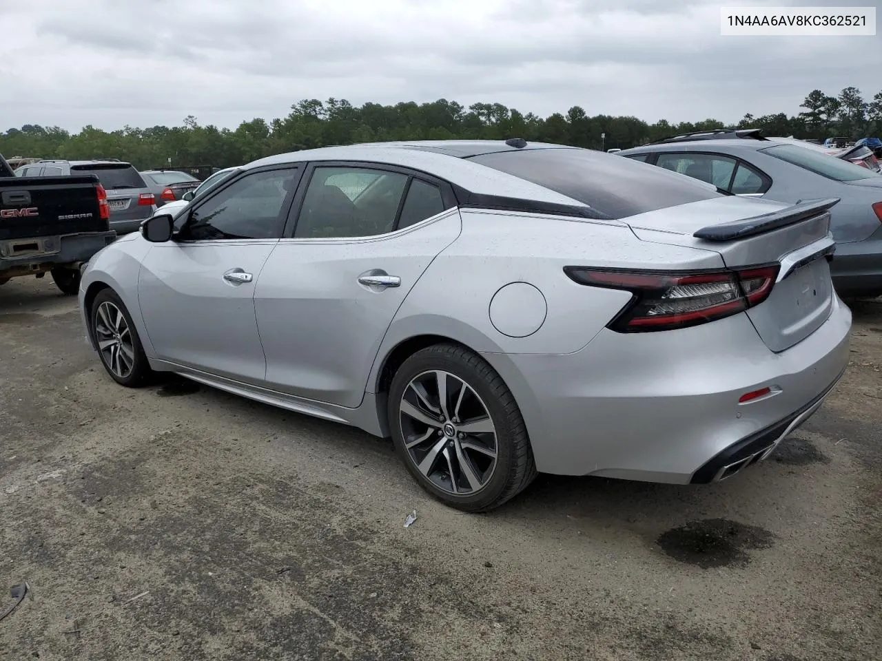 2019 Nissan Maxima S VIN: 1N4AA6AV8KC362521 Lot: 70914564