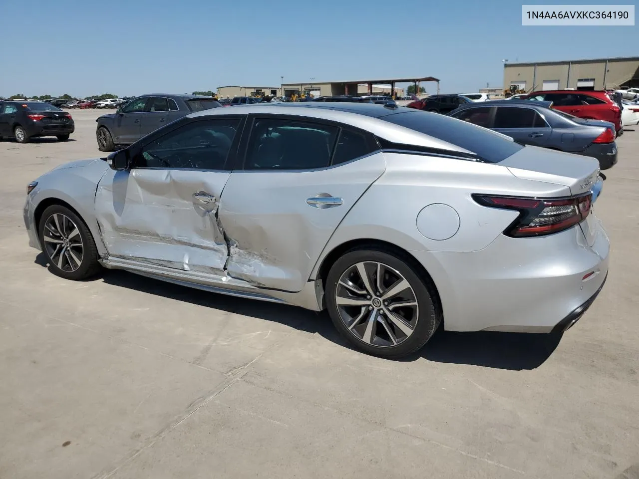 1N4AA6AVXKC364190 2019 Nissan Maxima S